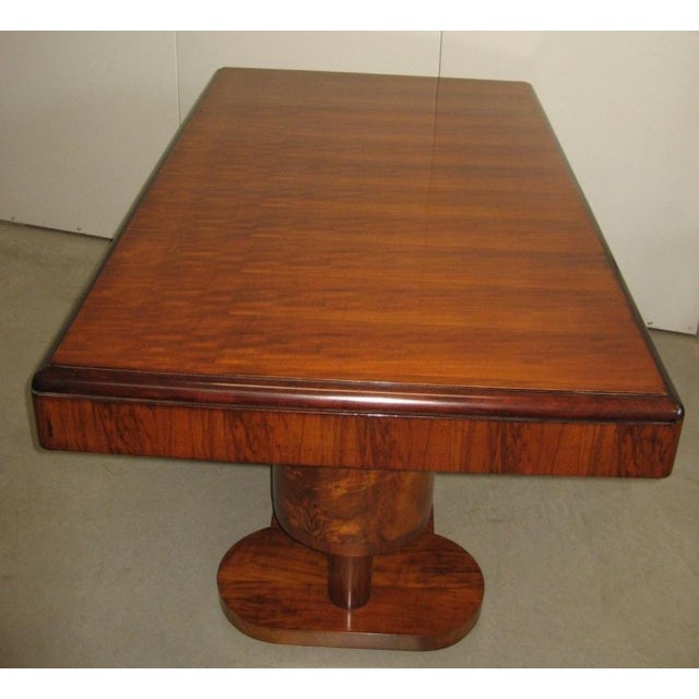 Wood Art Deco Table, 1930s For Sale - Image 7 of 13