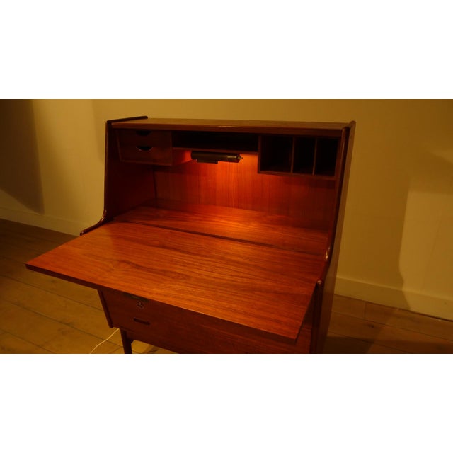 Vintage Teak Secretaire by Arne Wahl Iversen For Sale - Image 18 of 18