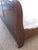 This solid wood Sleigh Bed has integrated curves with medallion design at the ends of the headboard and footboard. The...