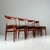 Mid-Century Modern W2 Chairs in Teak by Hans J. Wegner for C.M. Madsen, Denmark, 1960s, Set of 4 For Sale - Image 3 of 10