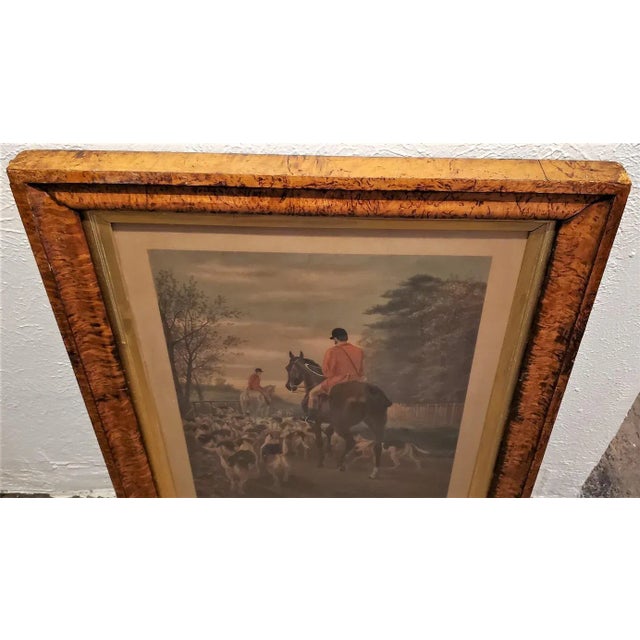 19th Century, Eas Douglas Hunt Scene Aquatint Engraving For Sale In Dallas - Image 6 of 13