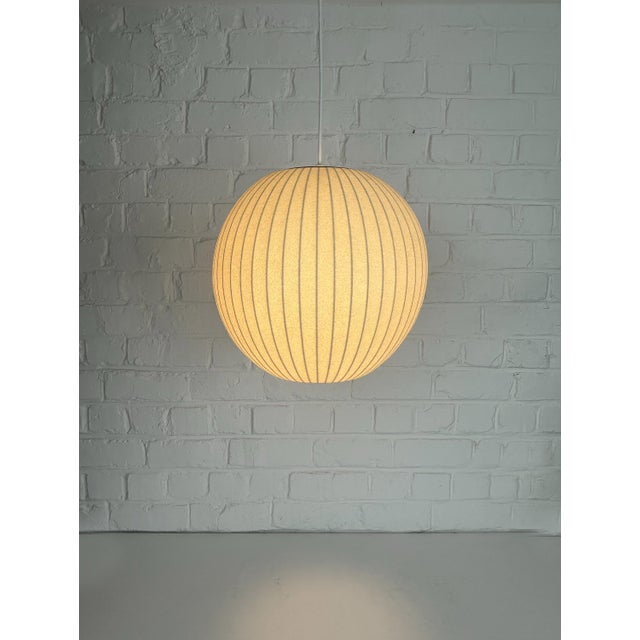 This original Bubble Lamp® Saucer pendant was designed by George Nelson in 1947 and produced by Modernica in the United...