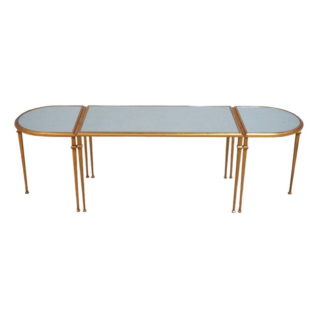 Lillian August by Hickory-White Mirror Top Coffee Table For Sale