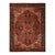 1920 11'x14'7" Red Antique Persian Heriz Even Wear Wool Hand Knotted Oversized Rug For Sale