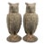 A Pair of Vintage English Cast Stone Great Horned Owls For Sale
