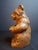 Brown Antique Hubley Cast Iron Bear Honey Pot Still Bank Exceptional Original Paint 30s For Sale - Image 8 of 13