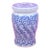 Petite Chinoiserie Blue Garden Seat For Sale