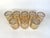 Vintage Imperial Glass Co. “Shoji” Gold Gilt Trellis Pattern Rocks Glasses - Set of 8 For Sale In Atlanta - Image 6 of 7
