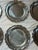 French Provincial 1990s Pewter Scalloped Edge Chargers- Set of 6 For Sale - Image 3 of 5