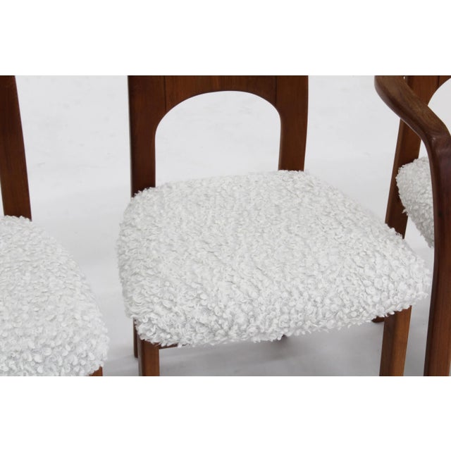 Vintage Danish Dining Chairs in Teak, 1960s, Set of 6 For Sale - Image 4 of 8