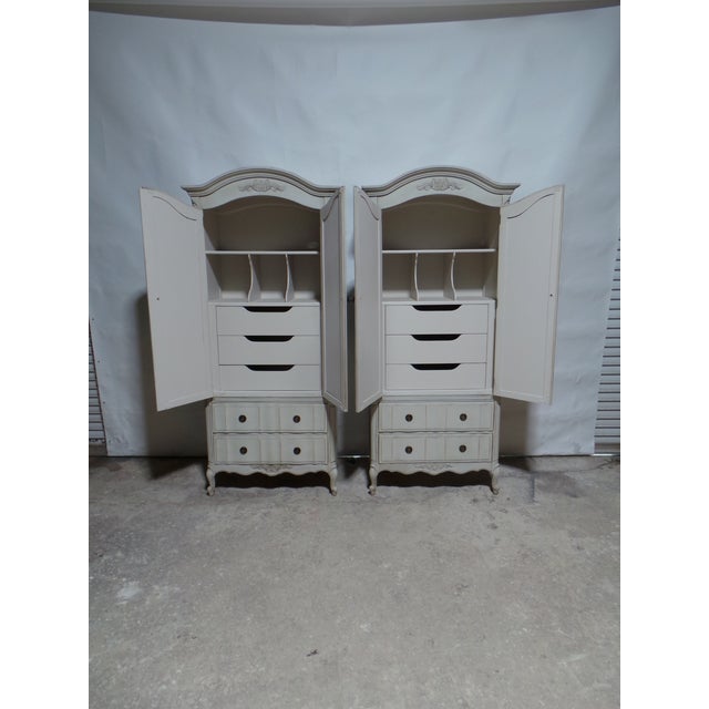 Rococo Style Set of 2 Wardrobes For Sale - Image 9 of 13