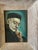 1920s Set of Three Original Small Portrait Paintings, Framed For Sale - Image 5 of 8