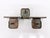 Metal Brutalist Bronze Triple Candlestick by Manfred Bergmeister, 1970s For Sale - Image 7 of 11