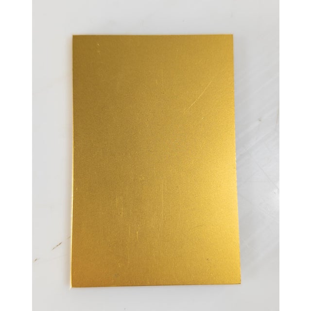 Mid-Century Italian Gilt Bronze Religious Plaque in Case by Enrico Manfrini For Sale - Image 10 of 13