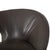 Leolux Parabolica Leather Armchair in Grey with Swivel Function by Leolux For Sale - Image 4 of 13