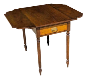 Colony House Furniture Vintage Walnut Pembroke Table