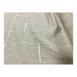 Raoul Textiles Riptide Linen Fabric Seafoam