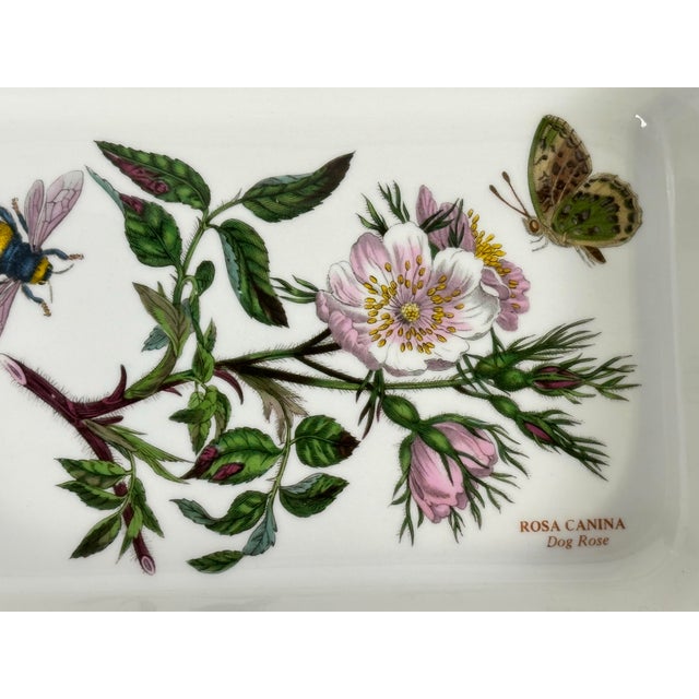 This highly sought after Portmeirion Botanic Garden Vintage 1972 Dinnerware features a Small Rectangular Baker/Casserole...