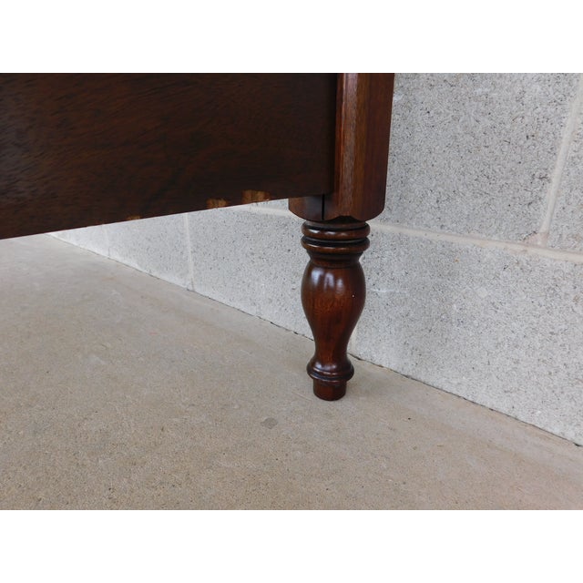 Henkel Harris Mahogany King Size Poster Bed For Sale - Image 9 of 15