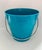 Vintage Larry Laslo for Towle Turquoise Blue Ice Bucket and Pitcher Set 80s Modern Memphis Barware - a Pair For Sale - Image 16 of 16