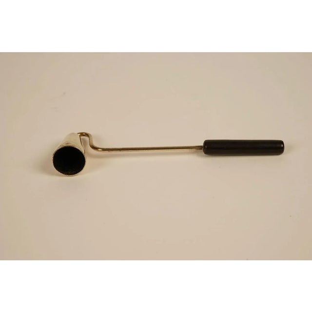 Gold Mid-Century Candleholders in Brass, Austria, 1950s, Set of 3 For Sale - Image 8 of 13