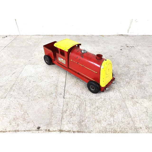 Metal Vintage Tin Toy Car from Tri-Ang, 1950s For Sale - Image 7 of 12