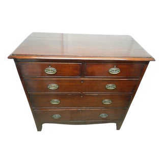 Victorian Mahogany Chest of Drawers, 1890s For Sale