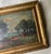 Early 20th Century Post-Impressionist Landscape Oil on Board — Figures on Country Path, Paris Flea Market Find, Gilt Frame For Sale - Image 4 of 4