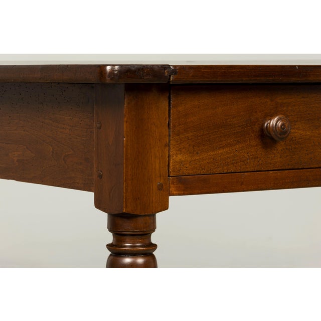 Mid-19th Century French Louis Philippe Walnut Writing Table For Sale - Image 17 of 18