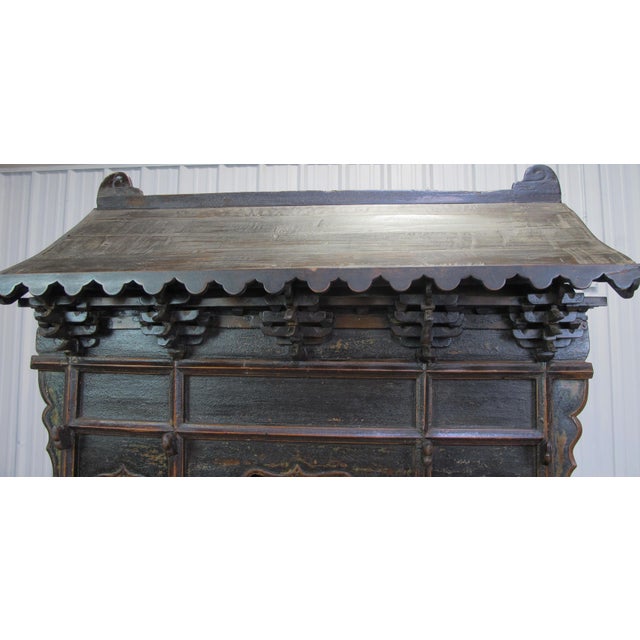 Wood Early 19th Century Altar Shrine For Sale - Image 7 of 12