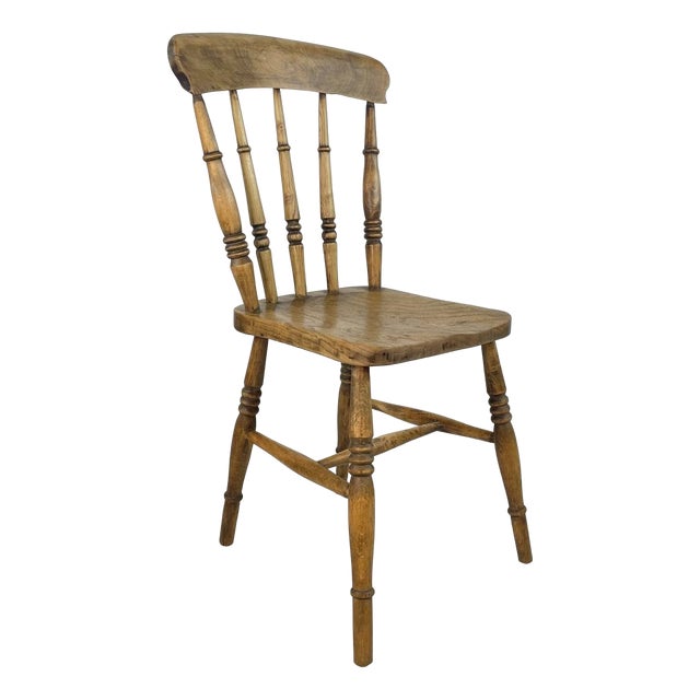Victorian Turned Wooden Chair For Sale