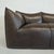 Brown Le Bambole 3-Seater Sofa in Dark Brown Leather by Mario Bellini for B&B Italia, 1970s For Sale - Image 8 of 18