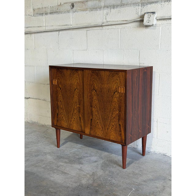 Hjørnebo Møbelfabrik Rosewood Storage Sideboard Danish Mid-Century Modern 1960s For Sale - Image 13 of 13
