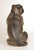 Ceramic TERRA COTTA SITTING PUG DOG STATUE ATTRIBUTED TO GOLDSCHEIDER For Sale - Image 7 of 12
