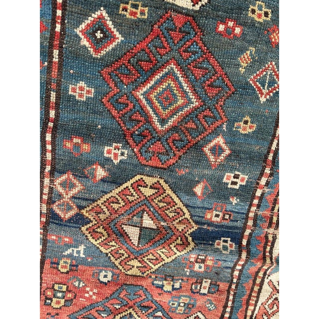 Antique Kazak Rug, 1890s For Sale - Image 6 of 18