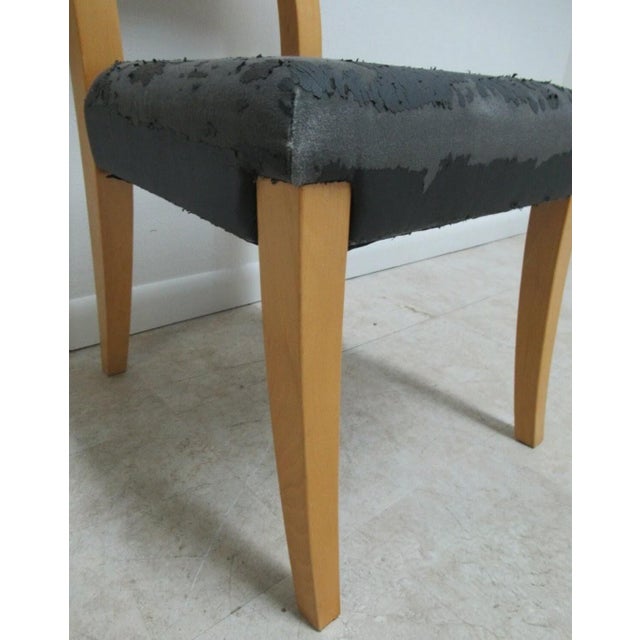 1990s Michael Graves Design Prototype One of a Kind Jonery Side Chair for Markuse For Sale - Image 9 of 12
