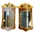 Pair of George II Style Pier / Console Mirrors, Burr Walnut and Parcel Gilt For Sale - Image 4 of 12