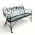 Regency Garden Bench in Cast Iron For Sale - Image 15 of 15