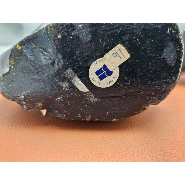 Green Danish Wooden Ducks, 1950s, Set of 2 For Sale - Image 8 of 9