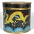 Antique Chinese Cloisonne Tea Caddy: Dragon & Flaming Pearl Design For Sale - Image 6 of 10