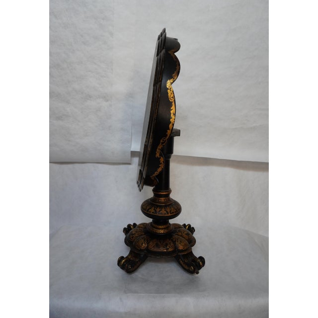 19th Century Victorian Papier Mache Tilt Top Table For Sale - Image 9 of 18