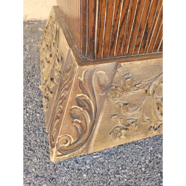 20th Century Art Deco Wooden Coffee Table and Chosen Glass, 1930s For Sale - Image 10 of 13