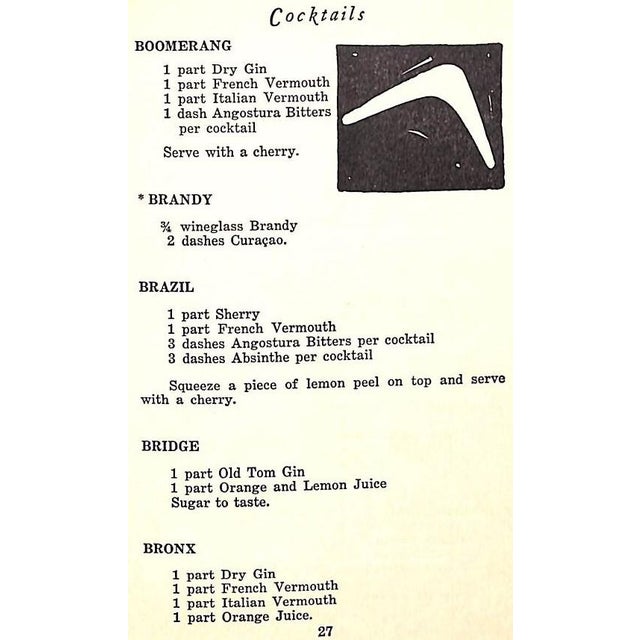 "How to Mix Drinks" 1936 Edwards, Bill For Sale - Image 12 of 12