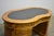 Brown Legacy Mahogany Wood Leather Top Kidney Desk - Light Brown Walnut For Sale - Image 8 of 10