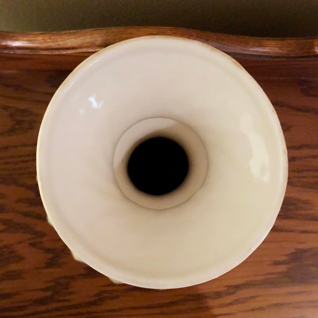 Ceramic Antique Robert Hanke Austrian Hand Painted Vase For Sale - Image 7 of 9