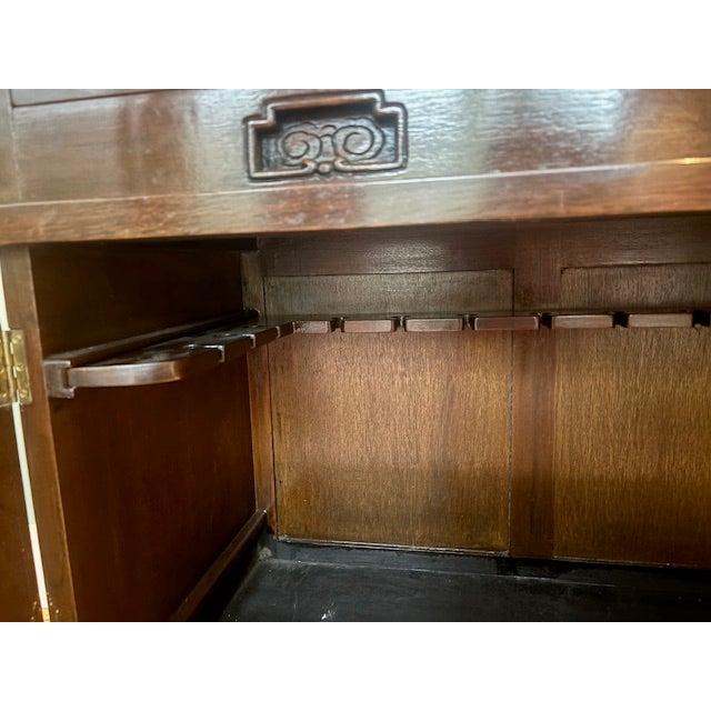 1950's Mahogany Silver Chest From China For Sale - Image 4 of 8