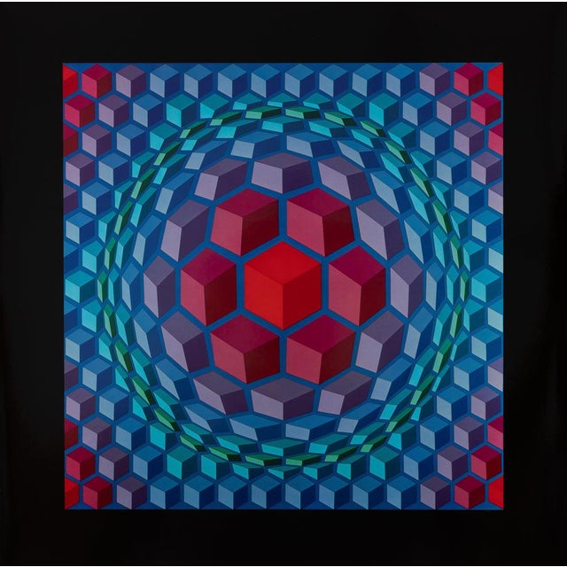 Victor Vasarely, CHEYT MC 4, Etching For Sale - Image 6 of 6