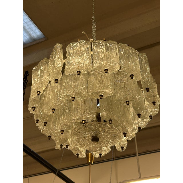Chandelier from Barovier & Toso, 1950s For Sale - Image 3 of 12