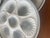 Beautiful white and gray oyster plate set by Moulin des Loups "Decorated and hand-painted in France" Ideal for...