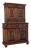 Mid 19th Century Carved Walnut Italian Cabinet, 1850s For Sale